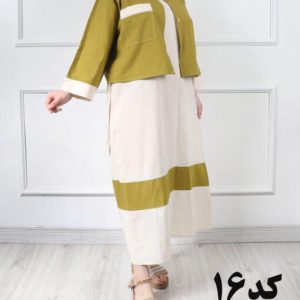 سارافون و کت زنانه دخترانه لینن9213