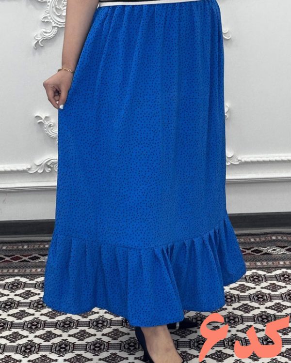 دامن زنانه و دخترانه چین دار فانتزی بهاره77029 - Image 3