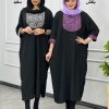 مانتو مدل عبایی بهاره 6499795