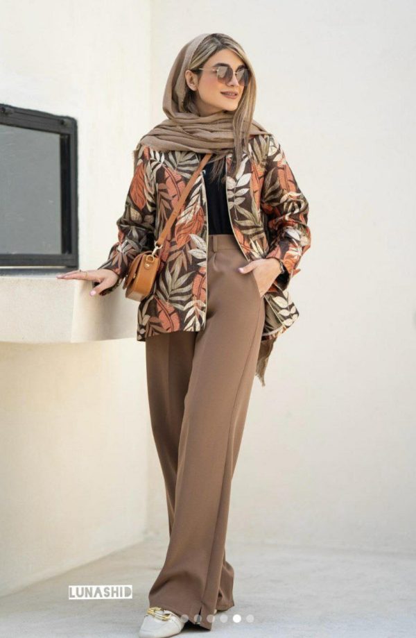 مانتو شلوار زنانه جدید6100064