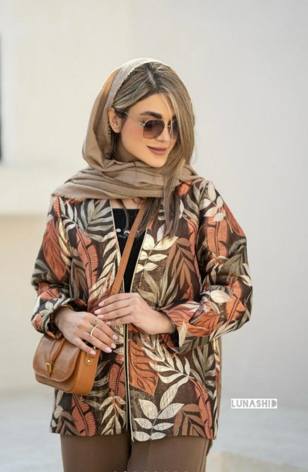 مانتو شلوار زنانه جدید6100064 - Image 5