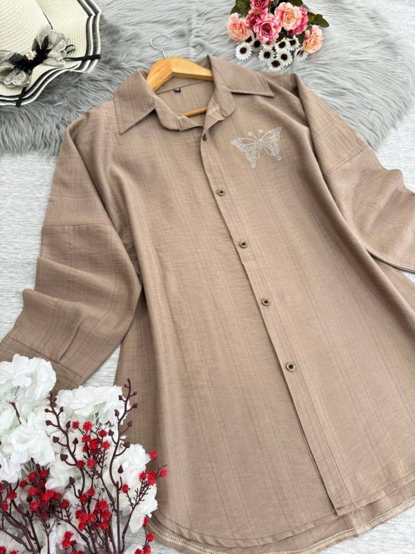 شومیز مانتو بهاره جدید زنانه685460 - Image 7