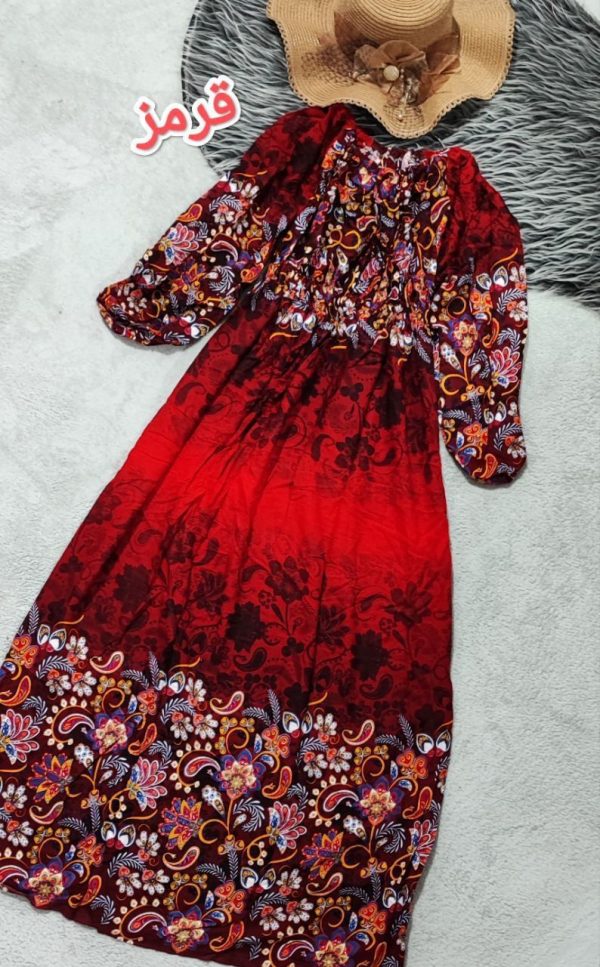 ساحلی زنانه دخترانه گلی کالکشن بهاره 44079 - Image 4