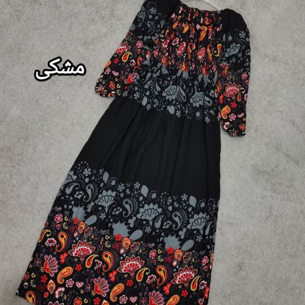 ساحلی زنانه دخترانه گلی کالکشن بهاره 44079 - Image 5