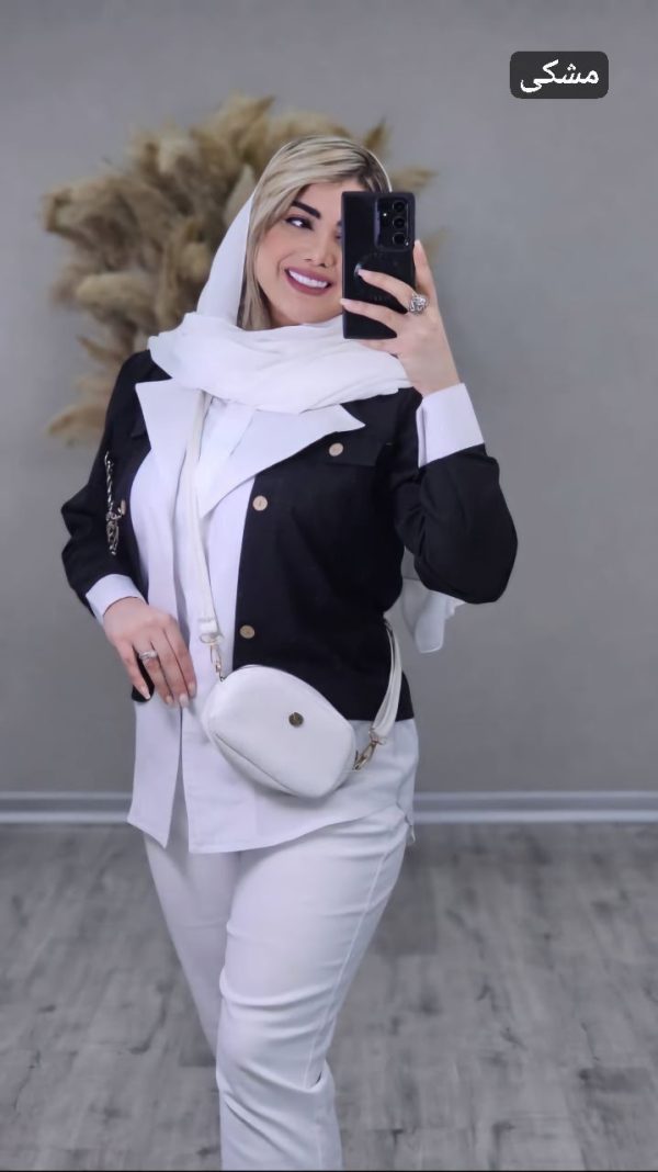 مانتو زنانه و دخترانه اسپرت کالکشن بهاره مدل طرلان 44123 - Image 4