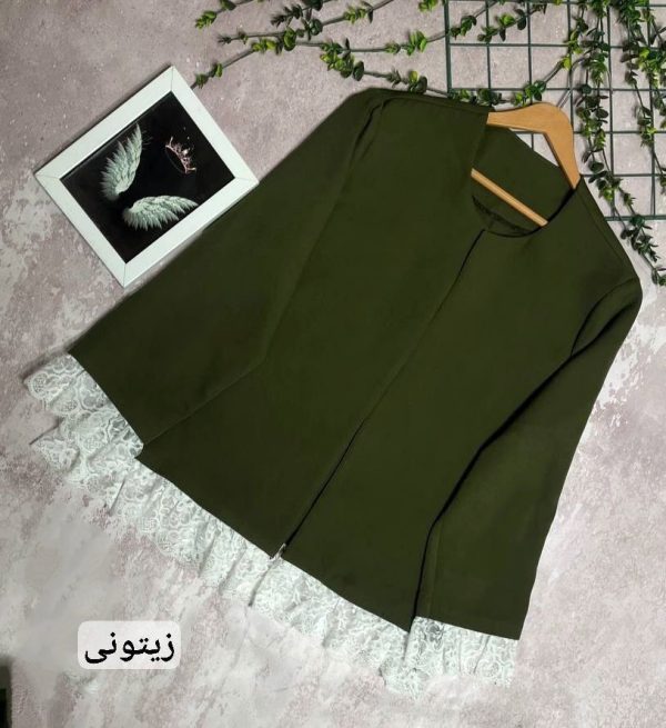 مانتو کتی زنانه و دخترانه ترند سال مدل زویا44122 - Image 2