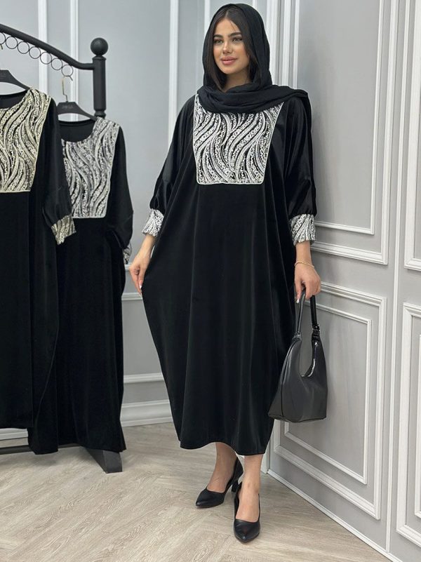 مانتو عبایی زنانه جدید687416 - Image 4