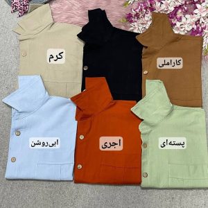 تونیک مانتویی زنانه و دخترانه بهاری 44175