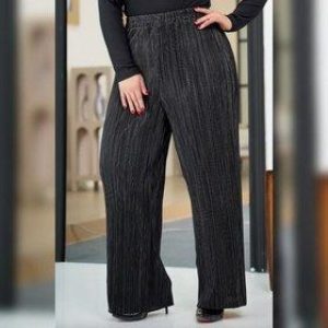 شلوار پلیسه ساتن زنانه و دخترانه 44168