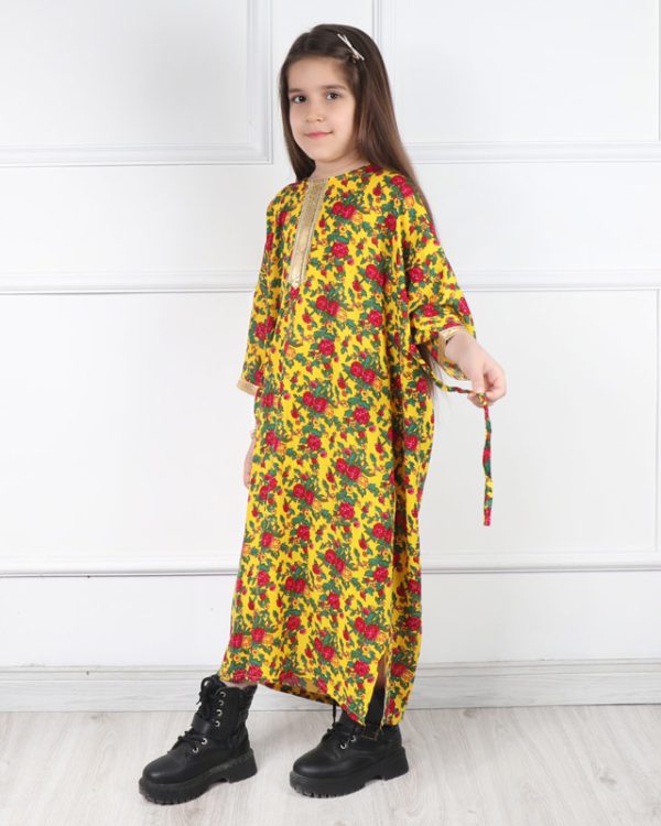 ساحلی پیراهن بلند دخترانه بچه گانه خنک 0969 - Image 3