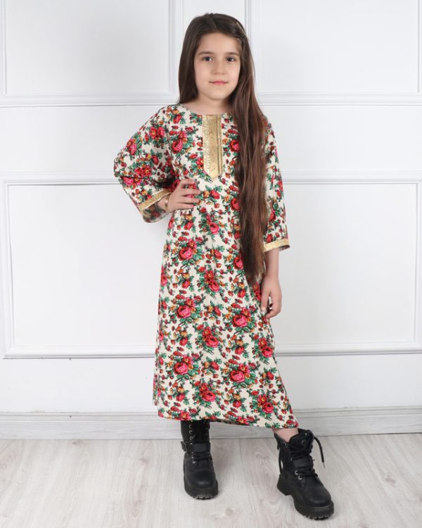 ساحلی پیراهن بلند دخترانه بچه گانه خنک 0969 - Image 7