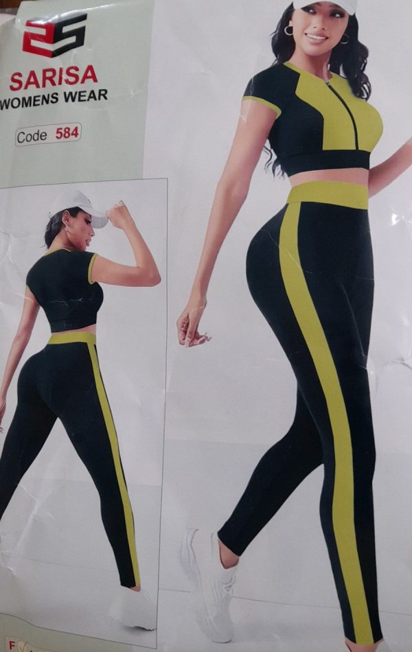 ست نیمتنه شلوار جدید زنانه ورزشی714170