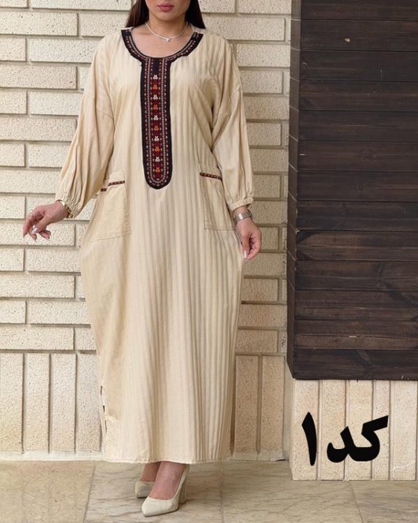 ساحلی زنانه کفتان با کیفیت و جنس مرغوب ترند سال777361 - Image 4