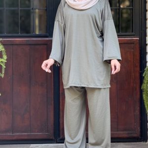 ست بلوز شلوار زنانه و دخترانه خنک وشیک774020