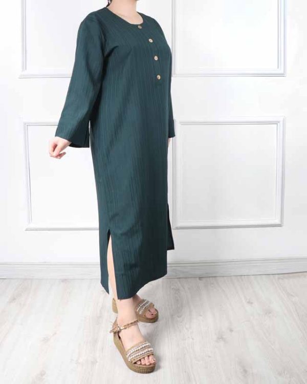 ساحلی مانتویی زنانه دخترانه شیک75761 - Image 13