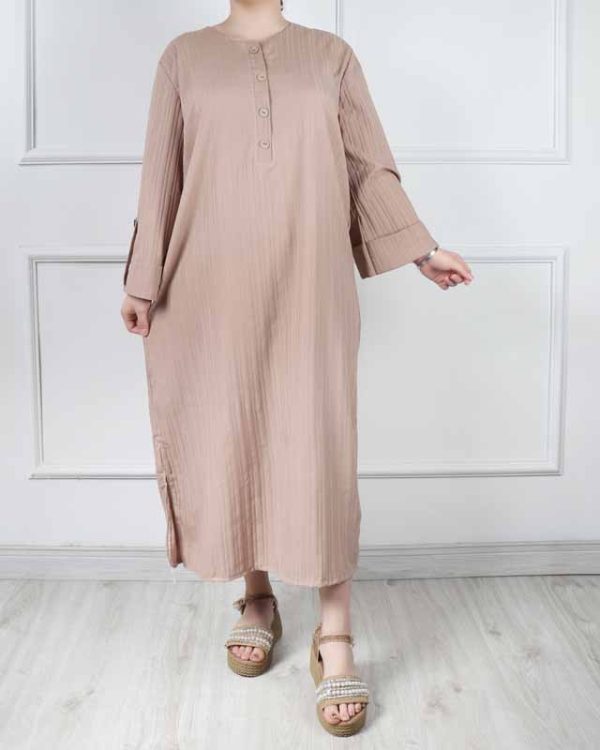 ساحلی مانتویی زنانه دخترانه شیک75761 - Image 9