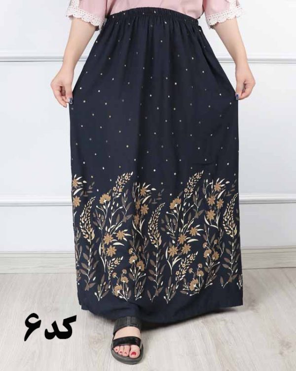 دامن زنانه سایزبزرگ درطرح های شیک774769 - Image 7