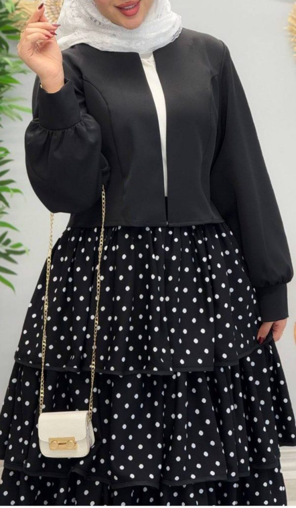دامن طبقه ای ترند سال مدل چین چین 44180 - Image 2