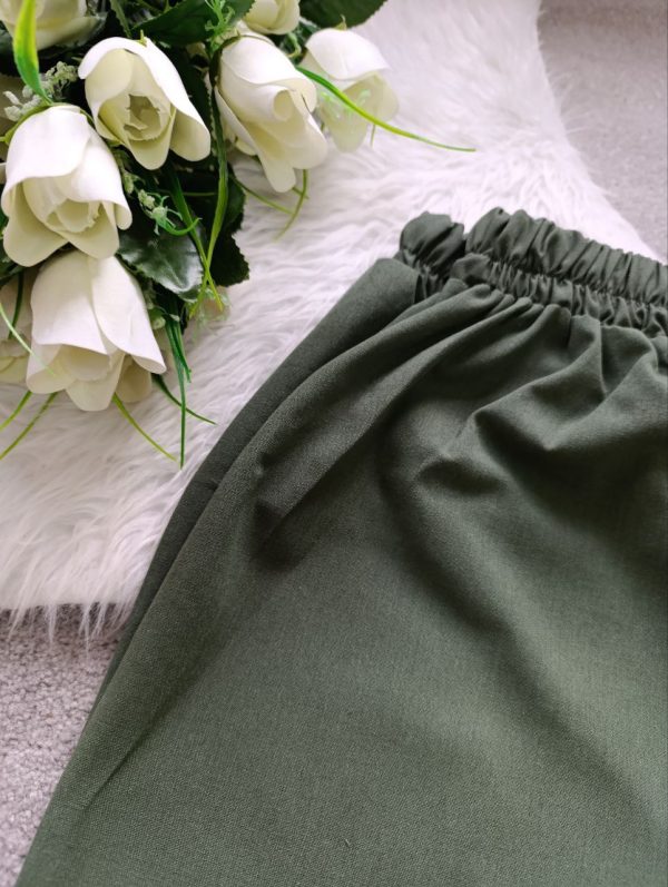 ست مانتو تونیک شلوار گلدوزی زنانه 687750 - Image 7