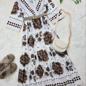 ساحلی زنانه و دخترانه خنک و تابستانی مدل گلشید 44192