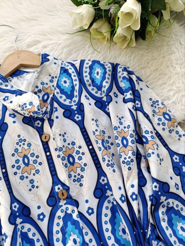 ساحلی زنانه و دخترانه طرح دار 44196 - Image 4