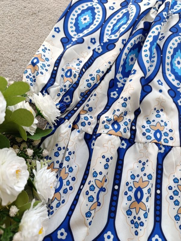 ساحلی زنانه و دخترانه طرح دار 44196 - Image 3