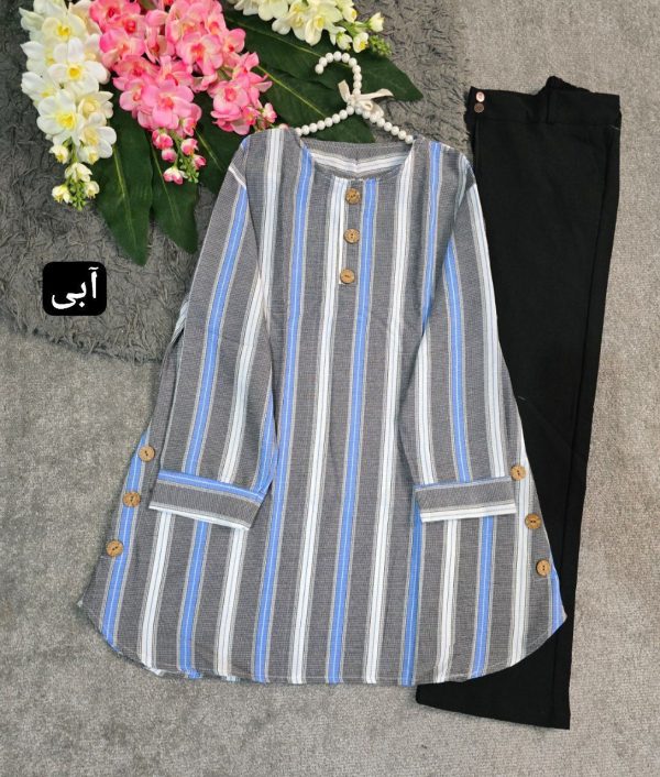 شومیز زنانه دخترانه نایلیکا 44209 - Image 5