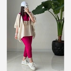 زنانه دخترانه شومیز شلوار مدل نازدونه 44208