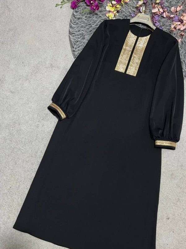 عبا زنانه سبک و خاص 44200 - Image 4