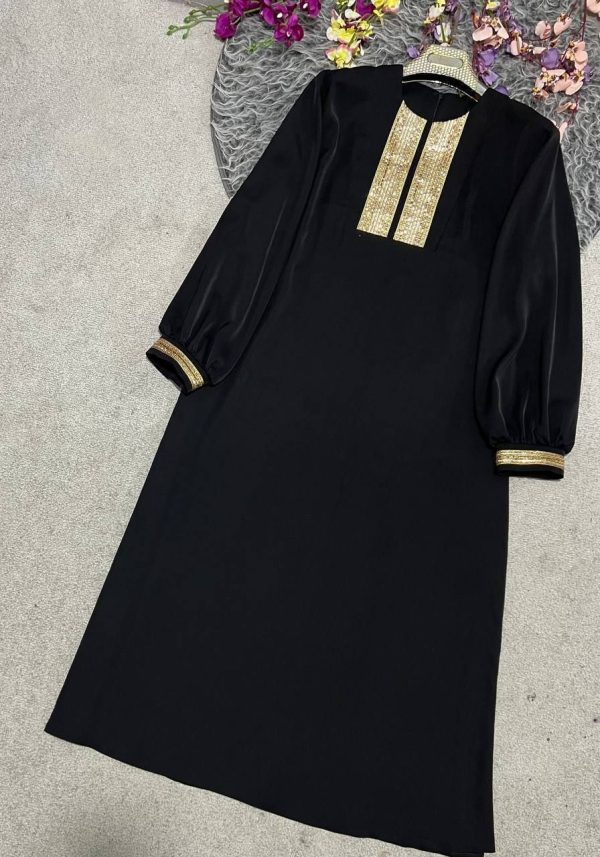 عبا زنانه سبک و خاص 44200 - Image 5