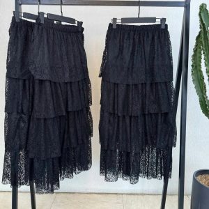 دامن زنانه دخترانه مجلسی گیپور 44301