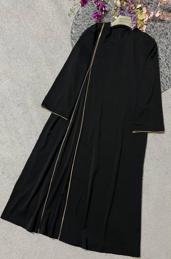 مانتو عبا بلند جدید زنانه و شیک 2100531 - Image 3