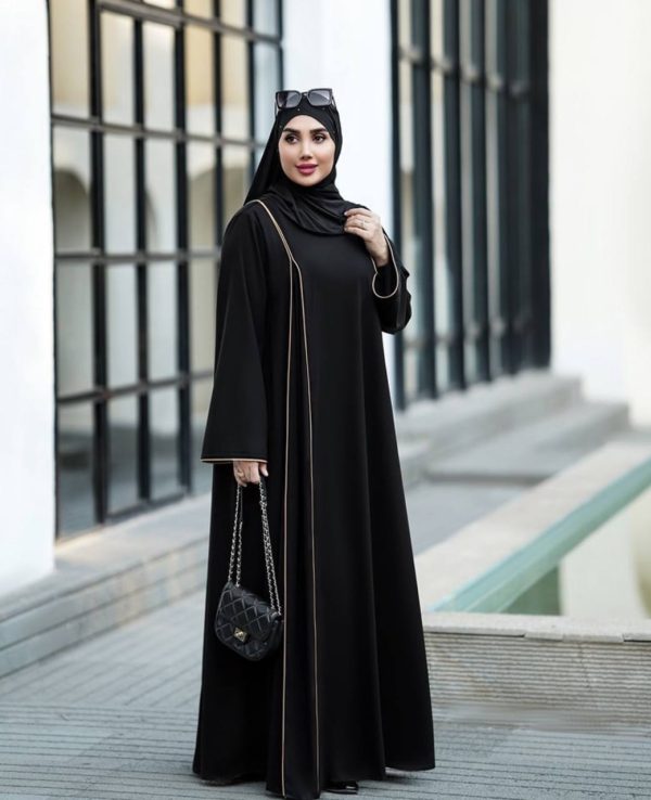 مانتو عبا بلند جدید زنانه و شیک 2100531