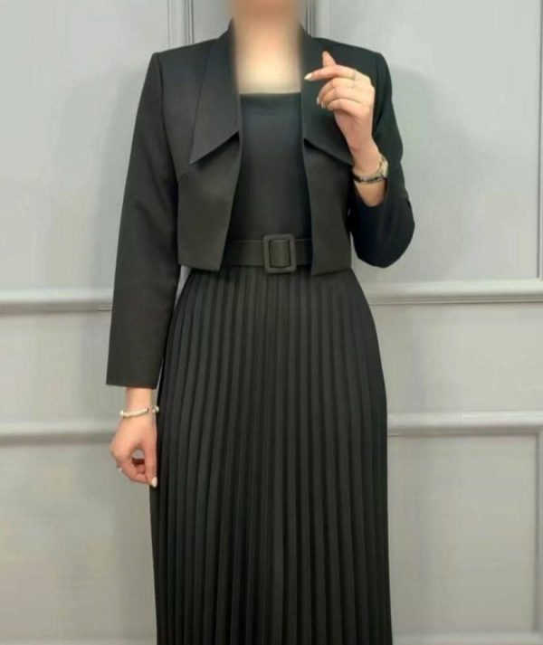 کت سارافون زنانه دختانه مجلسی روشا 44312 - Image 8