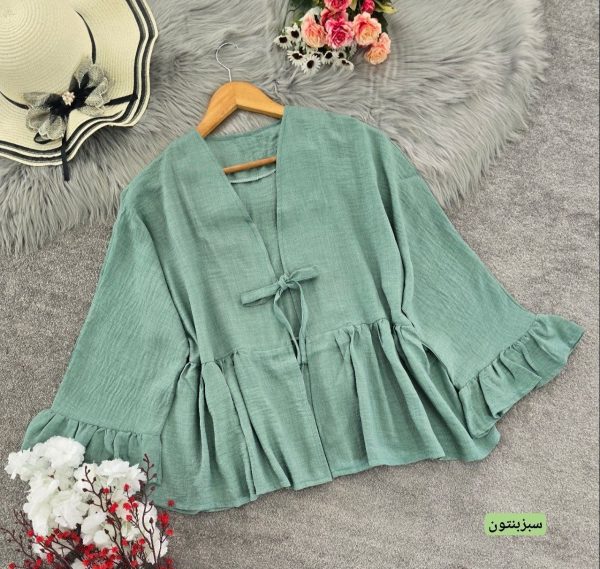 مانتو عروسکی زنانه و دخترانه خاص 44247 - Image 4