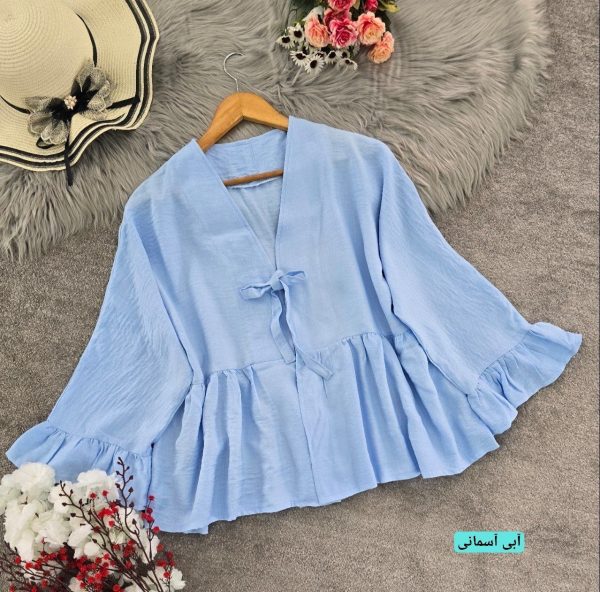 مانتو عروسکی زنانه و دخترانه خاص 44247 - Image 6