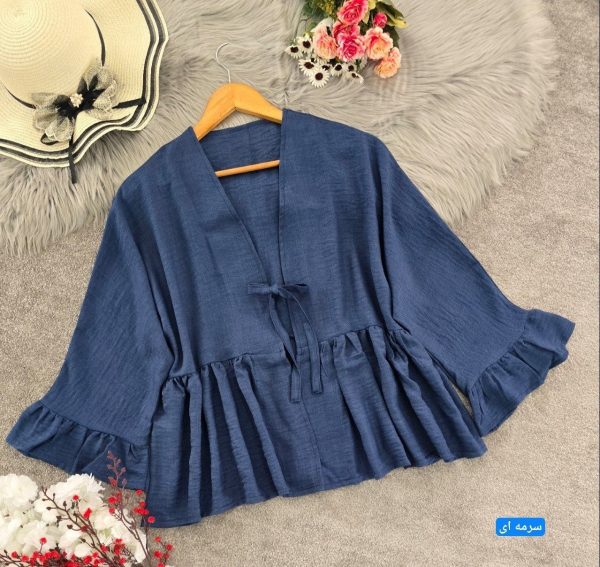 مانتو عروسکی زنانه و دخترانه خاص 44247 - Image 8