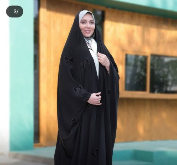 چادر زنانه دخترانه جده پاپیونی 45209