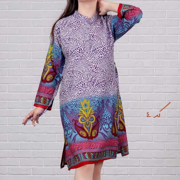 تونیک زنانه دخترانه خنک سنگشور شده77925 - Image 3