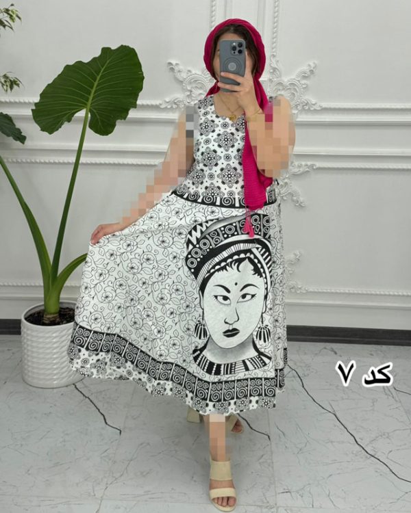 سارافون زنانه دخترانه تابستانه خنک777813 - Image 2