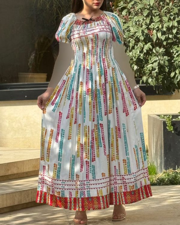 ساحلی زنانه بلند بدون آستین مناسب بهار779360 - Image 4