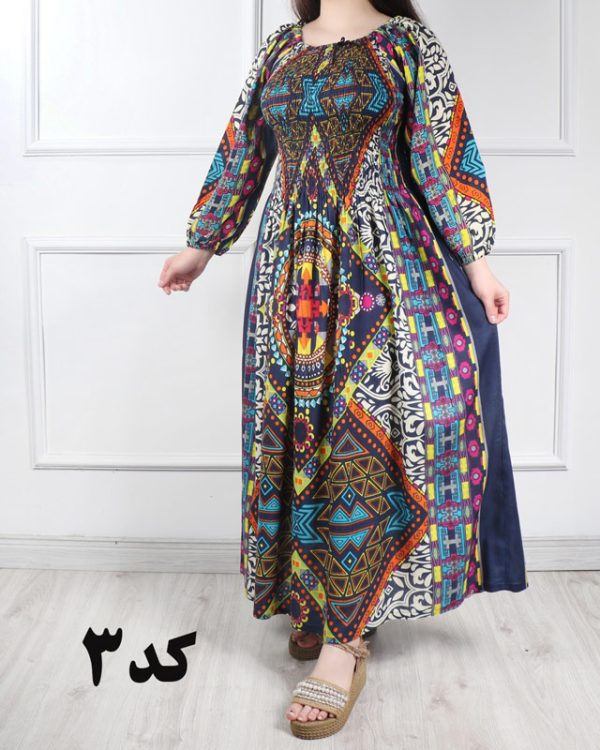 ساحلی زنانه نخ وارداتی تن خور شیک775561 - Image 7