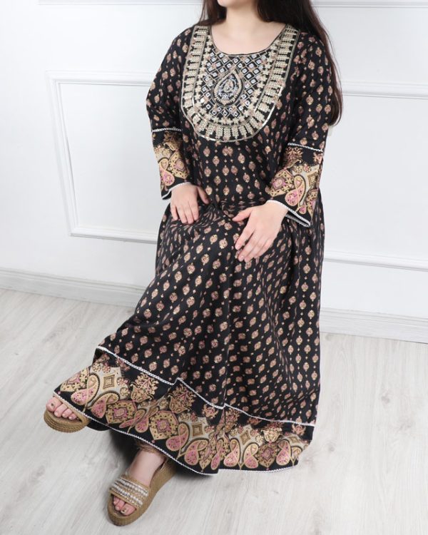 ساحلی پیراهنی زنانه سایز بزرگ خاص و کار شده775861 - Image 4