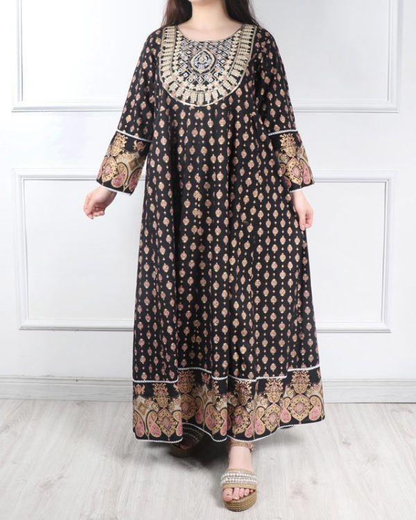 ساحلی پیراهنی زنانه سایز بزرگ خاص و کار شده775861