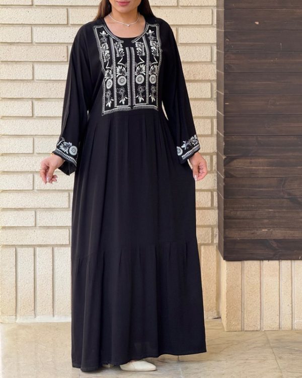 ساحلی پیراهنی مشکی زنانه مخصوص محرم773869