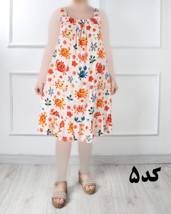 سارافون دخترانه تابستانه خنک در طرح های مختلف774469 - Image 7