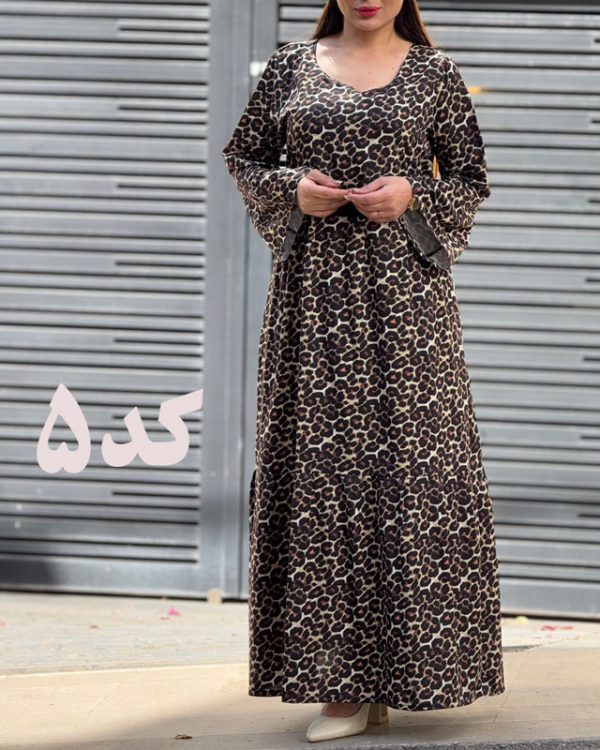 ساحلی دخترانه زنانه پلنگی ترند و شیک776841 - Image 9