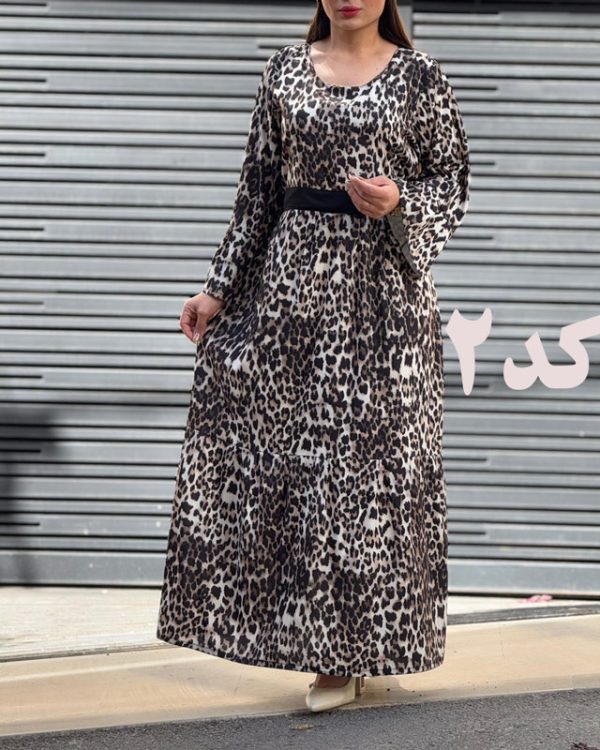 ساحلی دخترانه زنانه پلنگی ترند و شیک776841 - Image 5