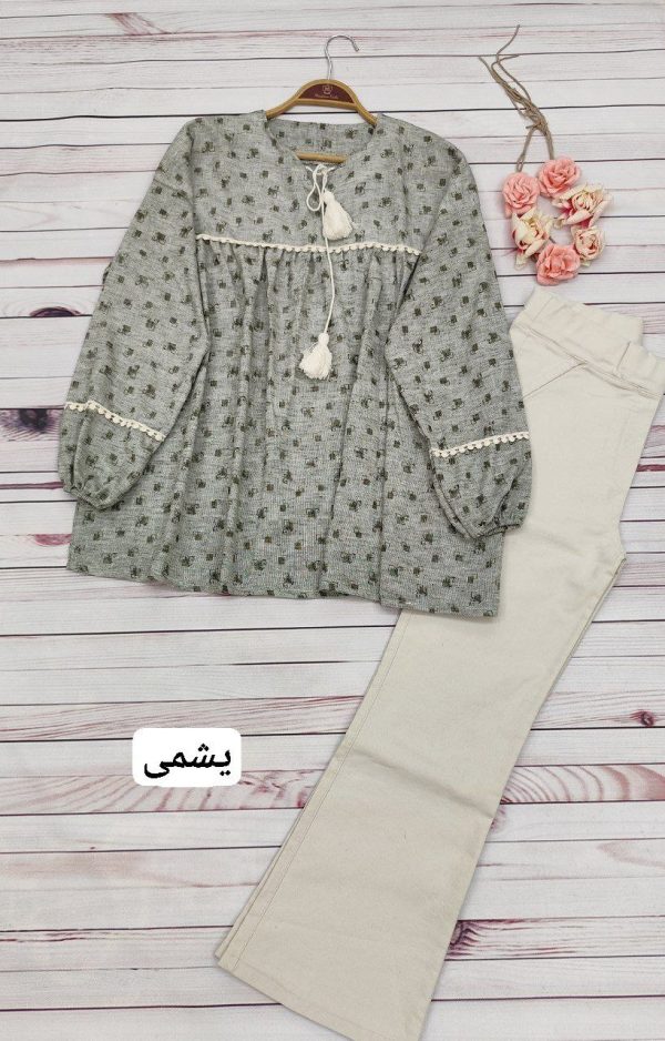 تونیک مانتویی بهاره لنین 21539 - Image 2