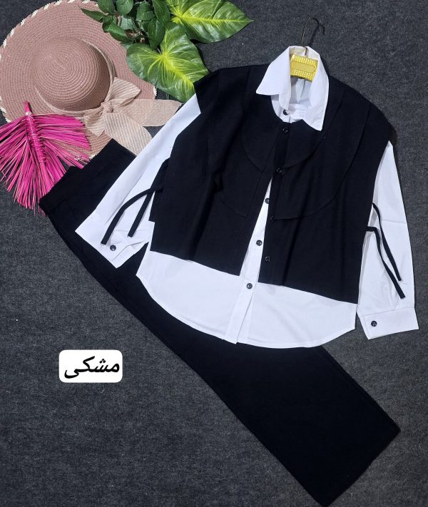 سه تیکه اسپرت  تابستانی زنانه  2100033 - Image 11